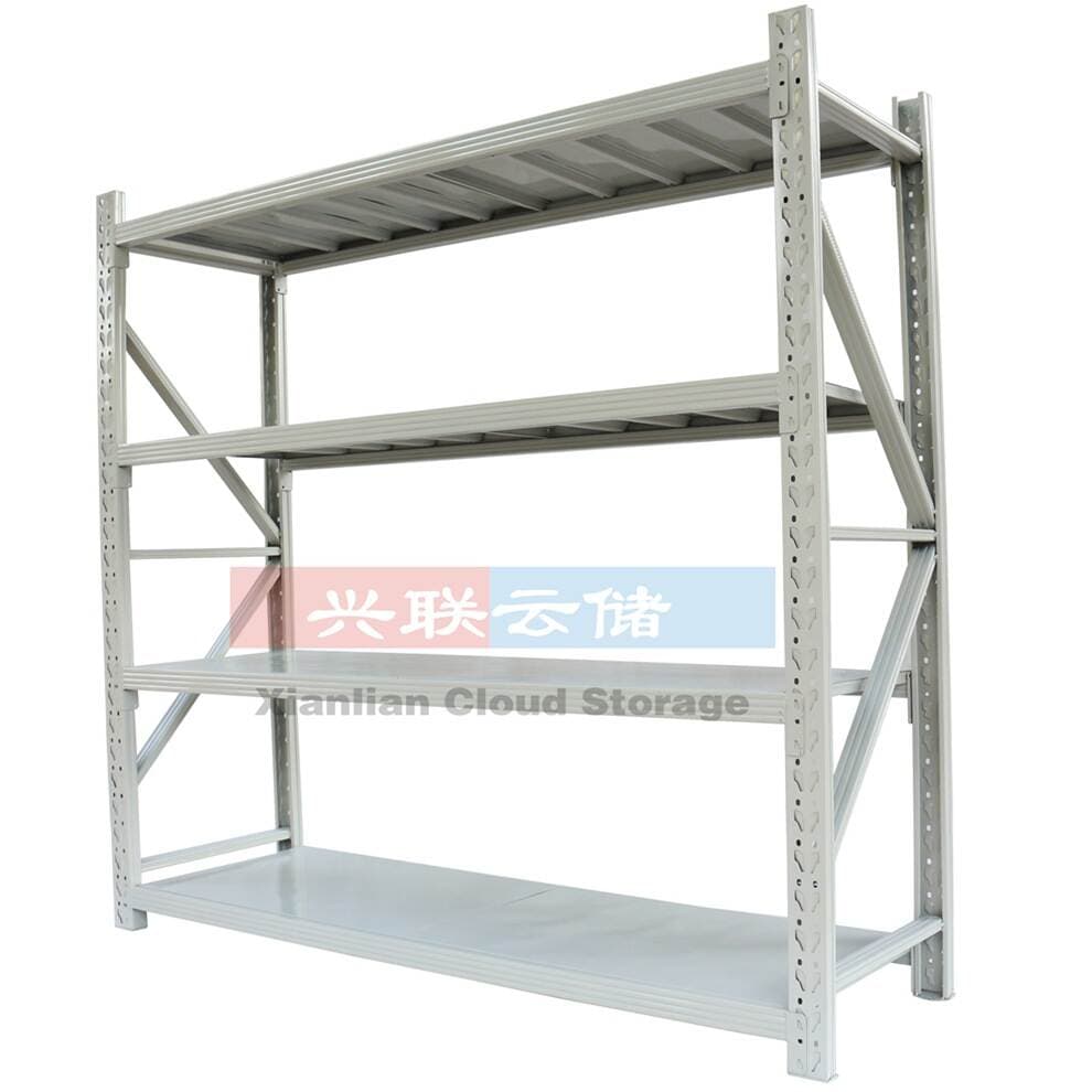Xinglian shelf wholesale material warehouse iron shelf shelf factory Light Medium Heavy storage warehouse shelf 2