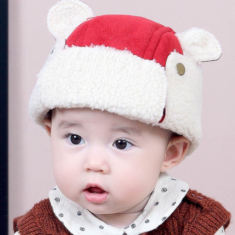 Children's Hat Beibei Hanfeng New Style Fleece-Lined Ear Protection Baby Lei Feng Hat Winter Warm Children's Hat Mz5236 Toddler
