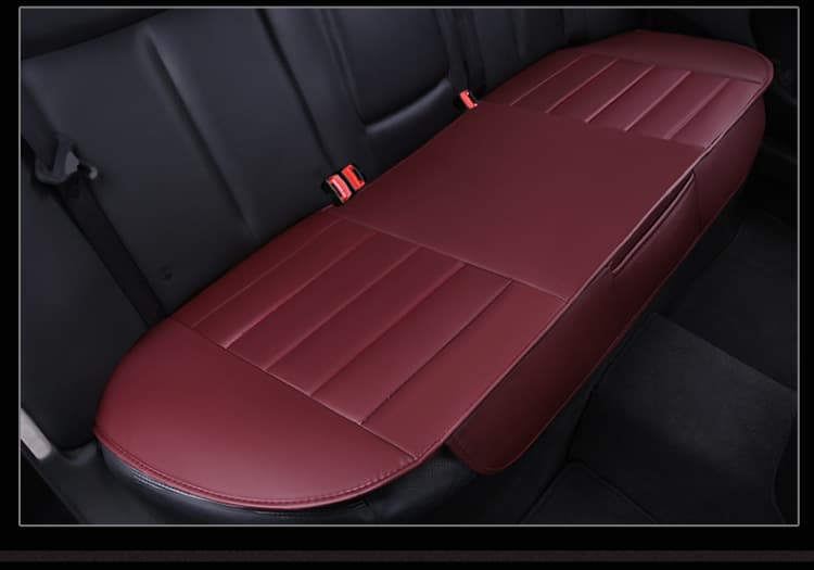 Color matching wine red (rear row