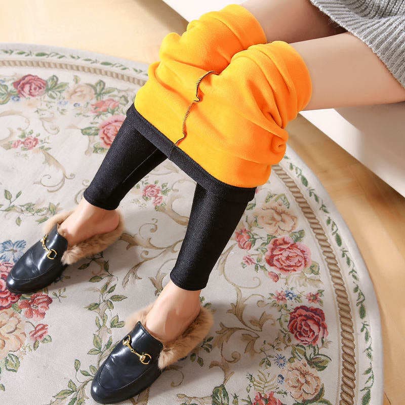 Spring and Autumn Thin Glossy Leggings for Women, Black Slim-Fit Capri Pants, Ankle-Length Pants 4