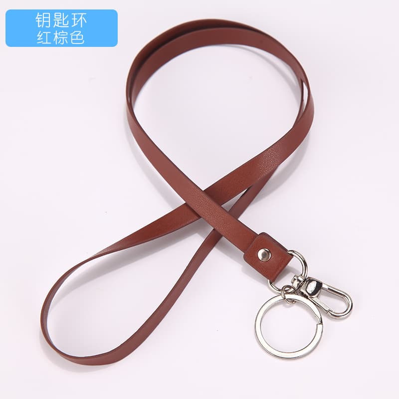 Red Brown with key ring
