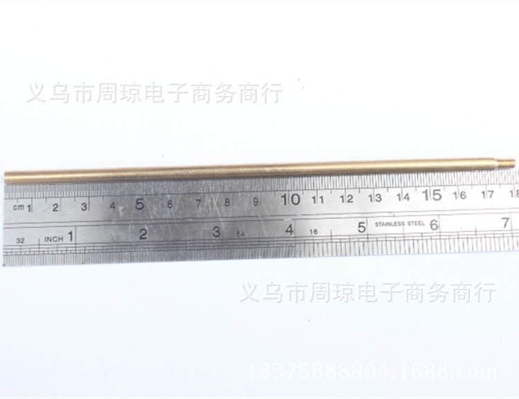 AliExpress hot sale 6 piece set of brass tube brush cleaning rod gun brush series accessories through strip brush 3