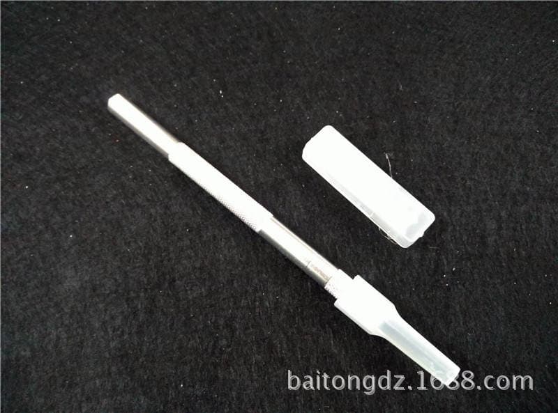 Handmade Model Engraving Knife Paper Scissors Mobile Phone Film Carving Knife Art Surgical Blade Plastic Trimming Knife 4