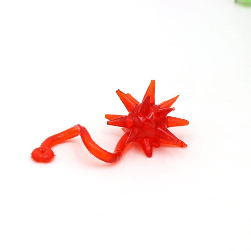 Nostalgic Children's Fun Toy Sticky Meteor Hammer Soft Rubber Slap Ball Retractable Elastic Sticky Hammer Stress Relief Gadget 4