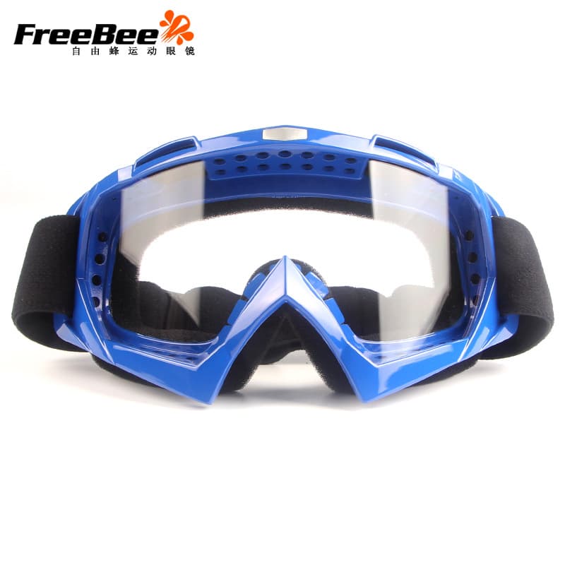 Bright blue frame + transparent sheet