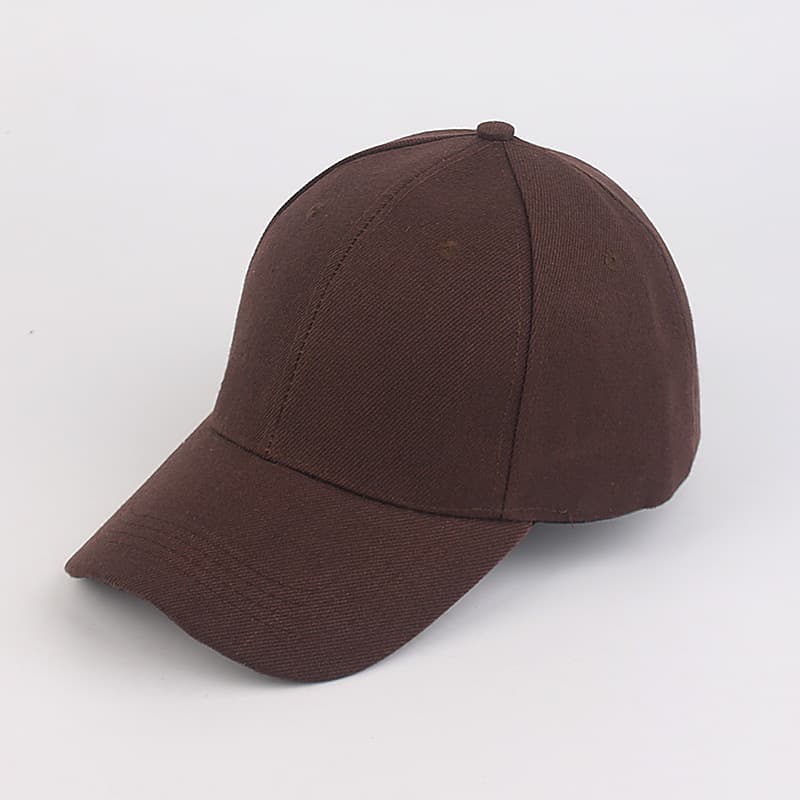 Light board baseball cap -- Brown