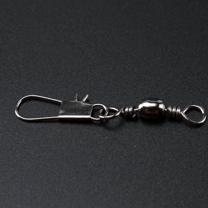 Aohu Supplies Bulk Fishing Tackle Connectors, Fishing Snap Swivels, American-Style Swivels, Figure-Eight Rings 4