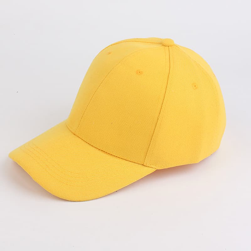 Light board baseball cap-chicken yellow