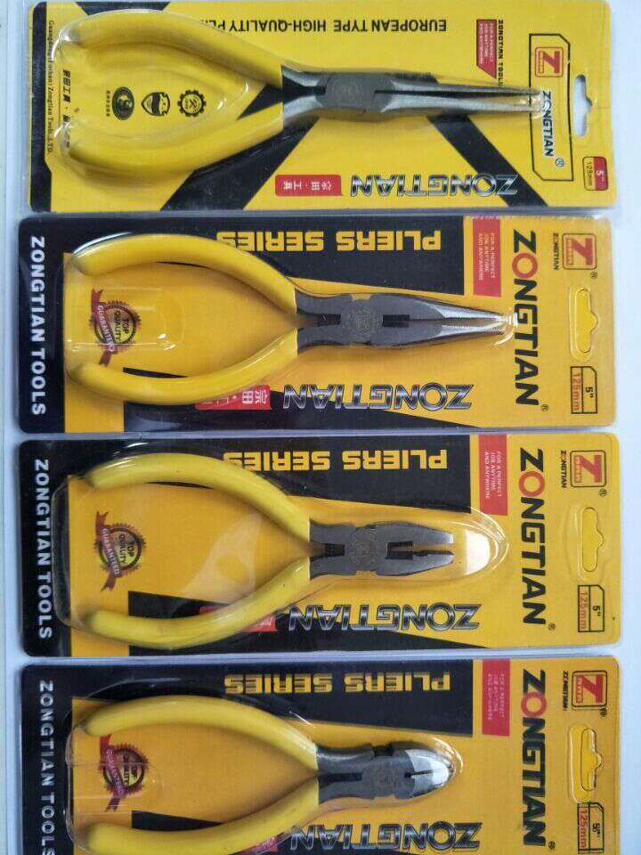 Sales clock tools needle-nose pliers oblique-nose pliers long-nose pliers wire pliers can make belt holes and cut lines 1