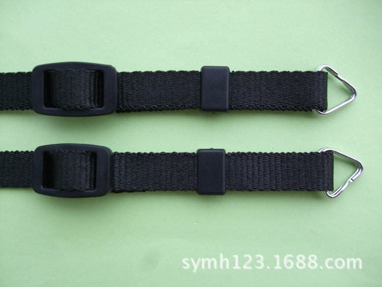 Wholesale camera accessories middle triangle buckle metal buckle stainless steel buckle two rings metal ring in stock 4