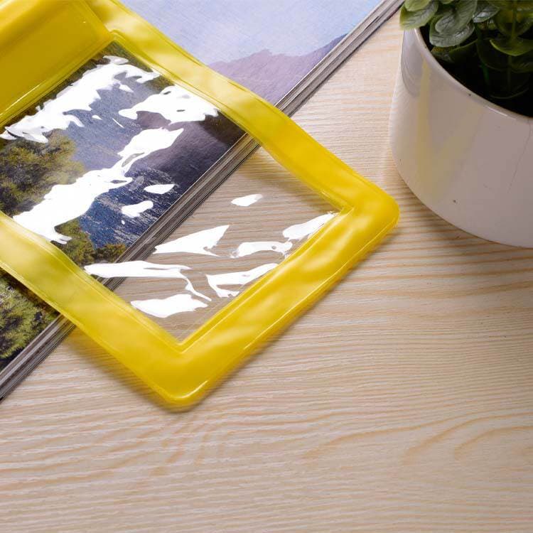 Manufacturer Pvc Transparent Touch Screen Mobile Phone Waterproof Bag Swimming Hot Spring Waterproof Case Frame Velcro Waterproof Bag Diving 5