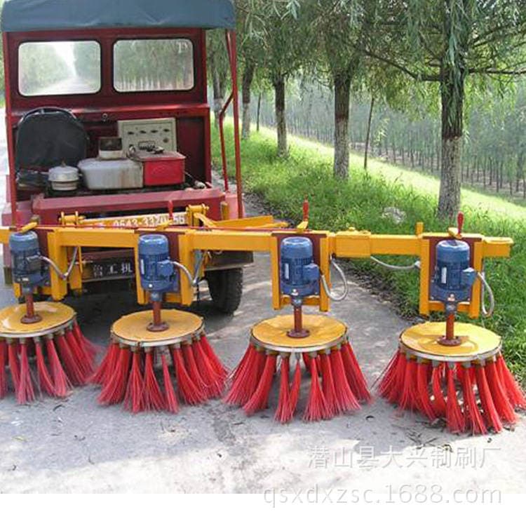 Production of sanitation sweeper Road brush sweeper accessories brush sweeper round edge brush manufacturers production support customization 2