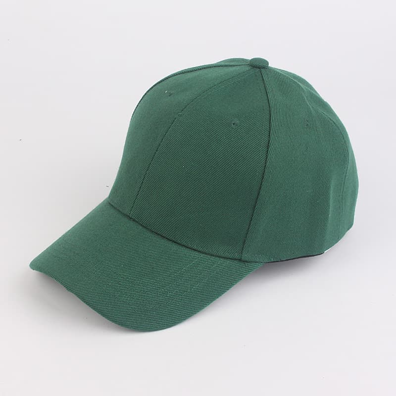 Light board baseball cap-dark green