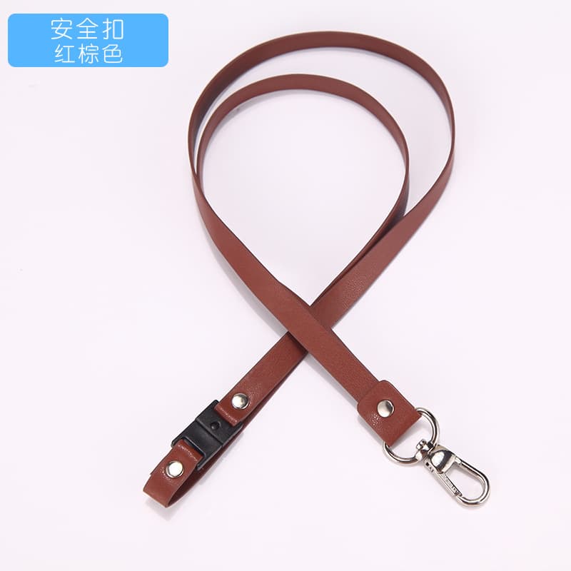 Red Brown with safety buckle