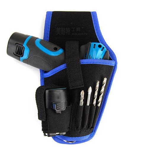 Industrial portable small electric drill bag household small electric drill bag electric tool waist bag Lithium electric drill small electric drill bag 3