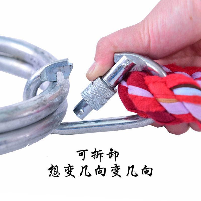 Interesting tug-of-war rope triangle adult children's kindergarten tug-of-war rope multi-directional tug-of-war competition with multiple tug-of-war ropes 2