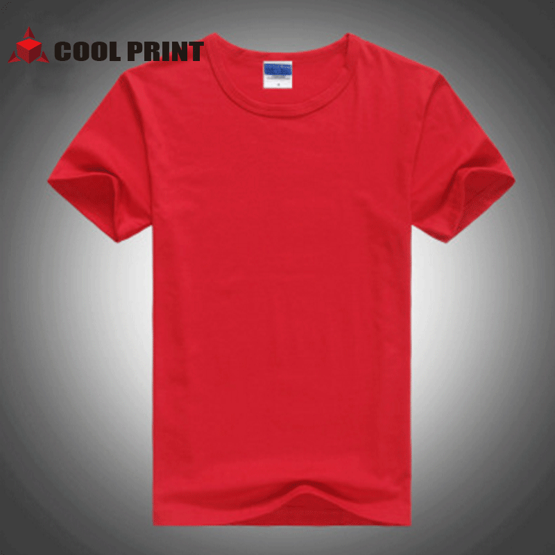 Heat transfer short sleeve round neck solid color T-shirt DIY printing blank raglan short sleeve group clothing advertising cultural shirt 5