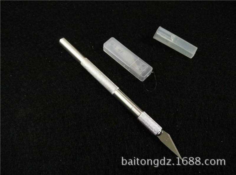 Handmade Model Engraving Knife Paper Scissors Mobile Phone Film Carving Knife Art Surgical Blade Plastic Trimming Knife 3