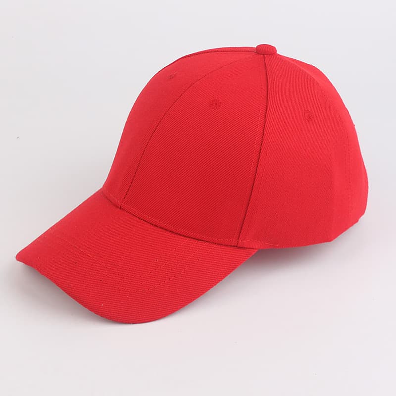 Light board baseball cap-Red