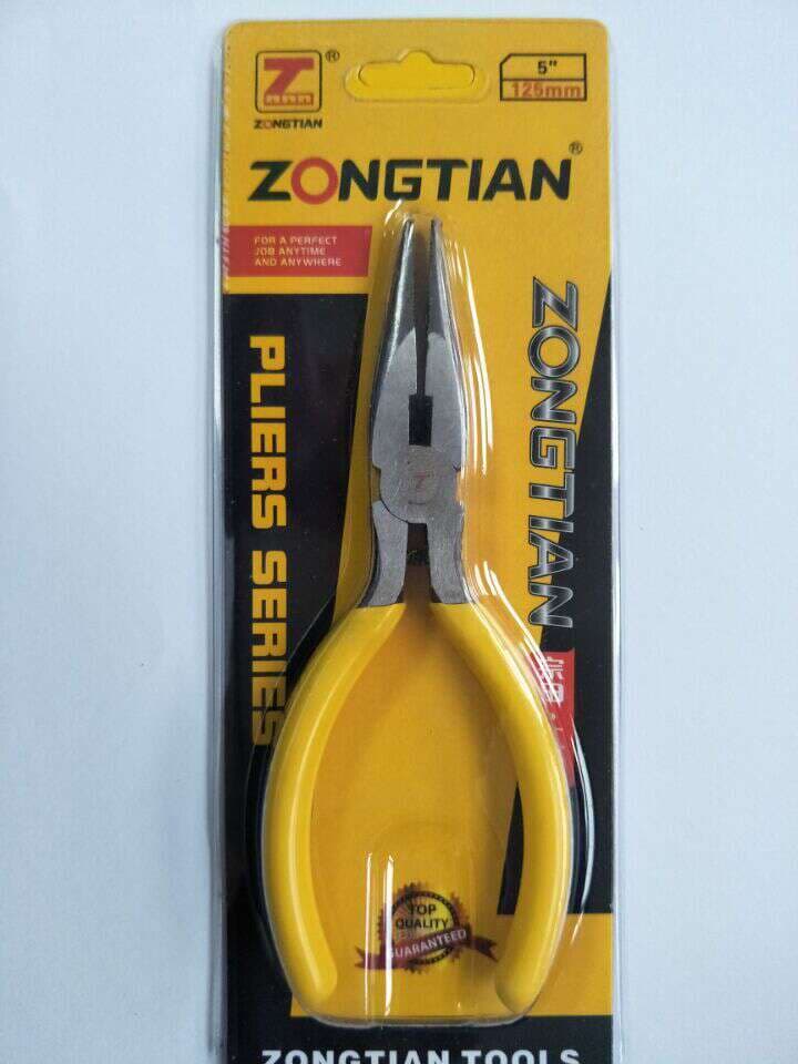Sales clock tools needle-nose pliers oblique-nose pliers long-nose pliers wire pliers can make belt holes and cut lines 3