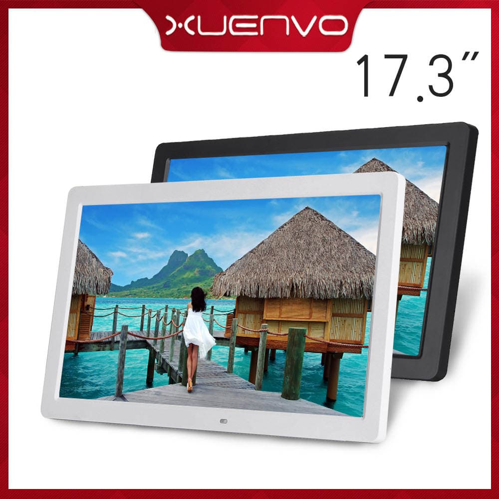 17/17.3 düymlük elektron foto çərçivə, HDMI girişli rəqəmsal reklam displeyi 5
