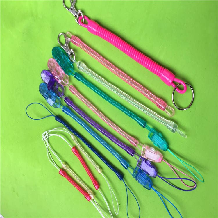 Plastic Spring Plastic Spring Spring Rope Environmentally Friendly Material Pendant Chain Rope Gift Jewelry with Lost Rope 1