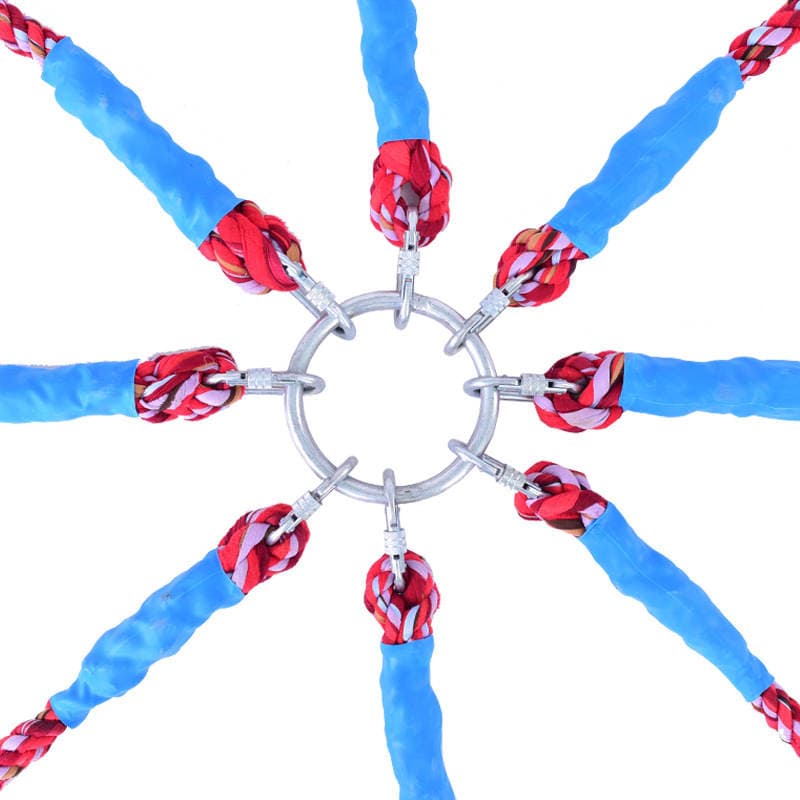Interesting tug-of-war rope triangle adult children's kindergarten tug-of-war rope multi-directional tug-of-war competition with multiple tug-of-war ropes 5