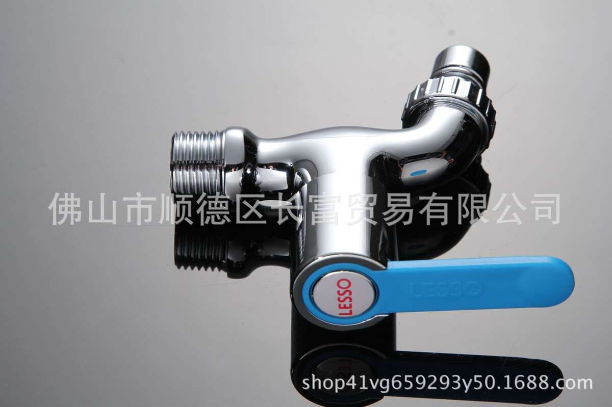 Joint plastic plumbing bathroom washing machine faucet 4 points washing machine special single cold wall faucet quick opening water nozzle 3