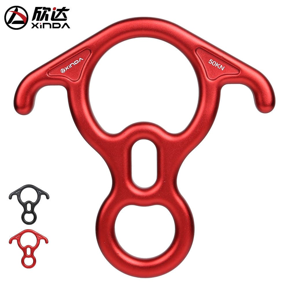 Xinda Outdoor Rock Climbing Bull Horn Eight-character Ring Descent Aerial Work 8-character Ring Descent Descent Descent 1