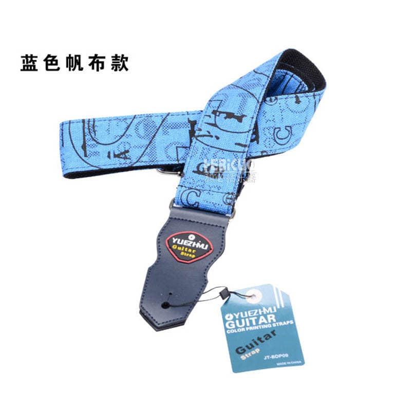 Supply YUEZHIMU/JT-BD33 canvas guitar strap, musical instrument accessories musical instrument wholesale piano wholesale 3