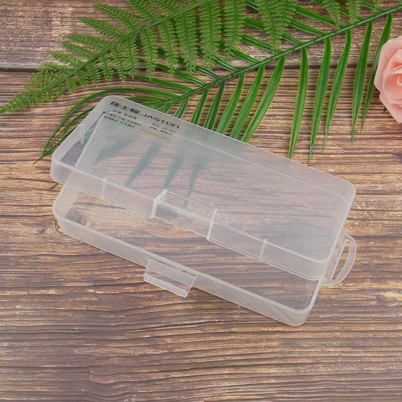 Kingston transparent plastic empty box cosmetics jewelry electric components packing box fishing gear fishhook storage box 2