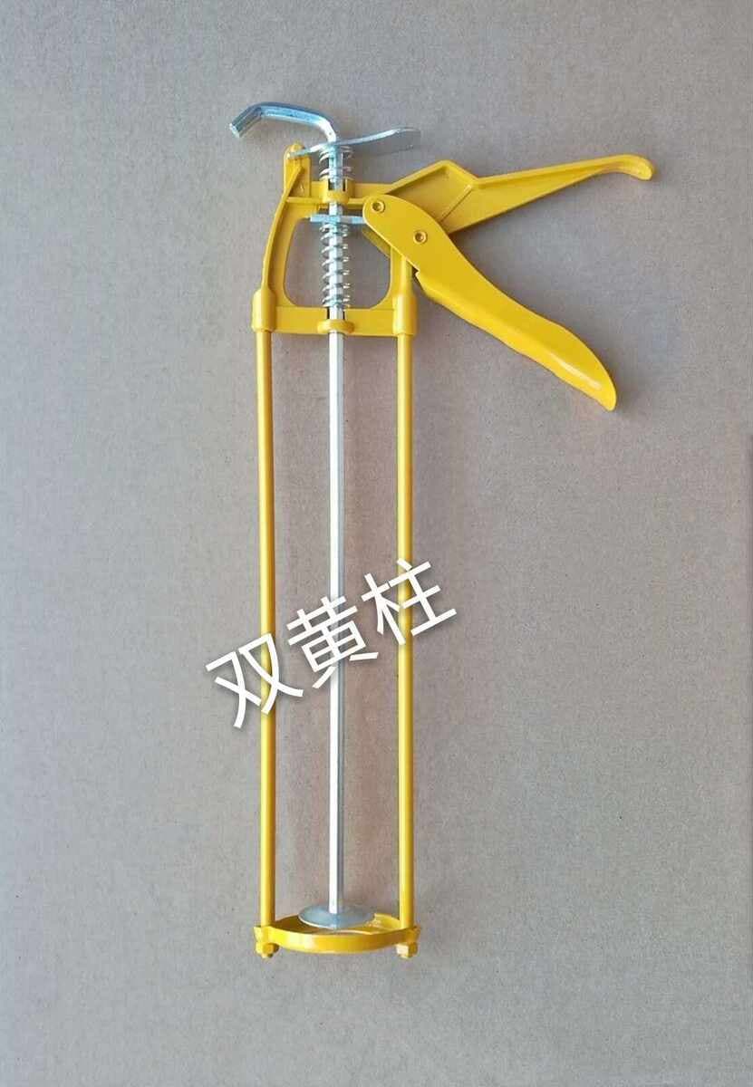 Manufacturer Supplies Glue Gun, Structural Glass Glue Gun, Rotating, Caulking, All-Aluminum, Manual Soft Glue Coloring 3