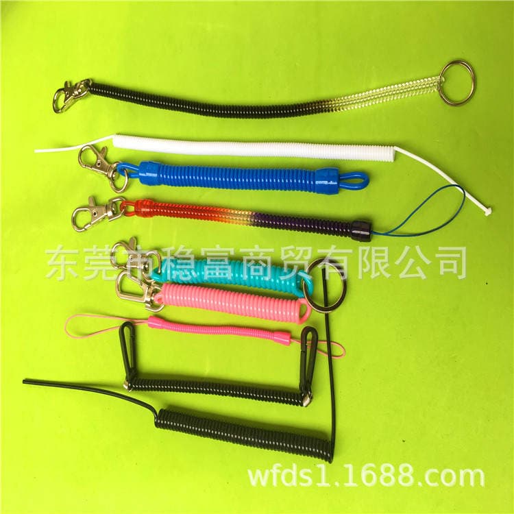 Plastic Spring Plastic Spring Spring Rope Environmentally Friendly Material Pendant Chain Rope Gift Jewelry with Lost Rope 4