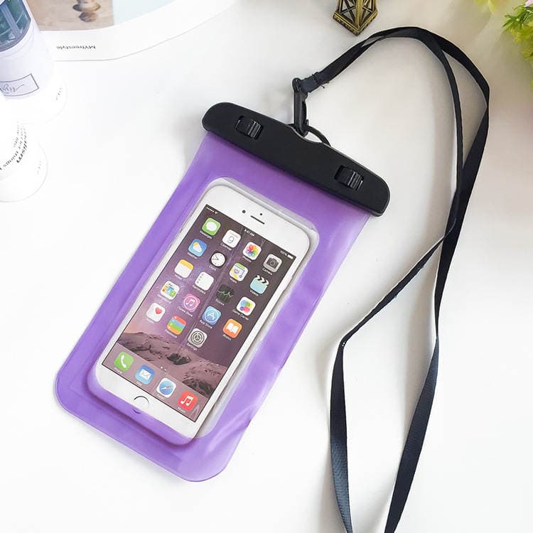 Factory Direct Supply Cartoon Waterproof Mobile Phone Bag Apple Mobile Phone Swimming Halter Bag Frame Waterproof Bag Wholesale Seal 3