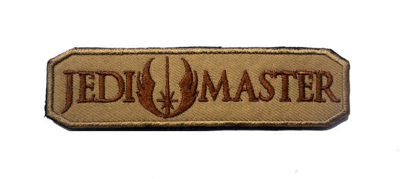 Amazon Supply Long Strip Jedi Knight Winning Chest Patch Badge Velcro Embroidered Patch Can Be Patched on 2