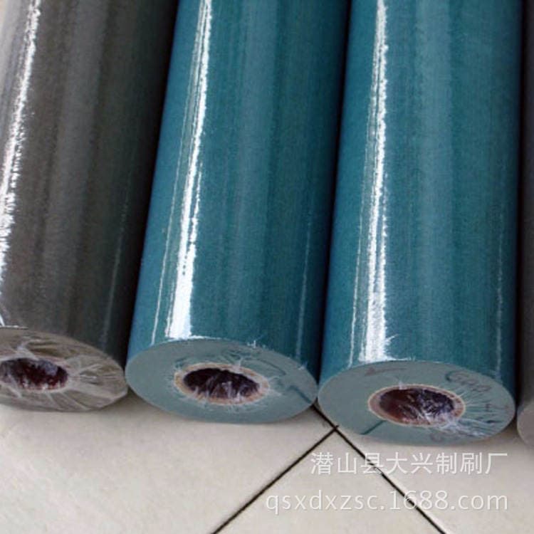 Production of wood industry scouring pad brush roller polishing wood industry polishing brush industrial machinery brush roller can be customized 1