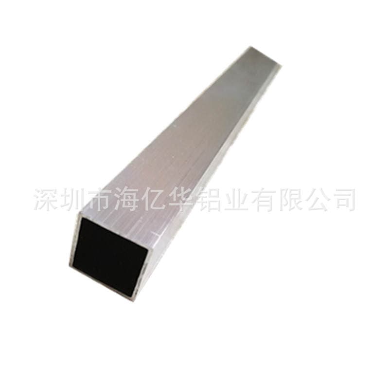 Aluminum Alloy Square Spray Pattern Aluminum Square Tube Sand Pattern Gray Aluminum Square Tube Large Quantity in Stock Complete Specifications Colored Aluminum Square Tube 4