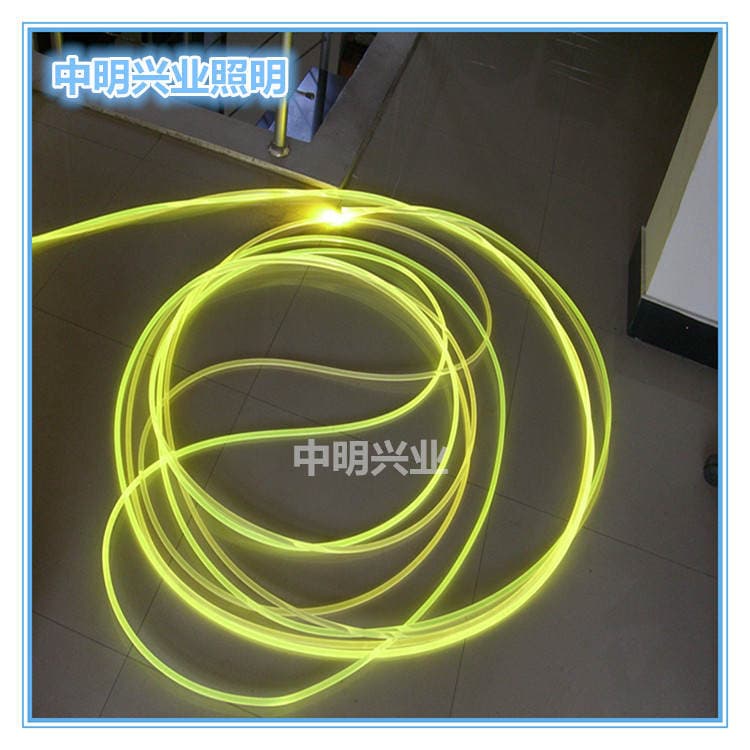 Wholesale whole optical fiber side light fiber whole luminous light guide strip light source car decoration cold light source atmosphere lamp 4