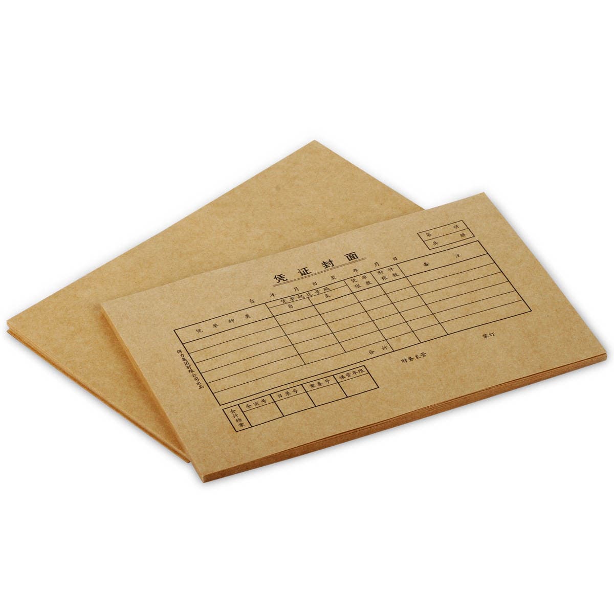 Deli 3479 Böyük Qəbz Qutusu, Qəhvəyi-Sarı, 220x140mm, 25 ədəd/paket. 4