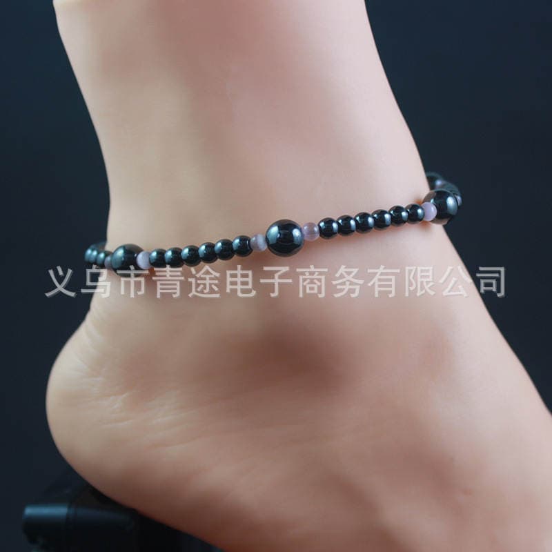 Turquoise Tiger Eye cat eye anklet ladies jewelry 8mm4mm factory direct wholesale 1
