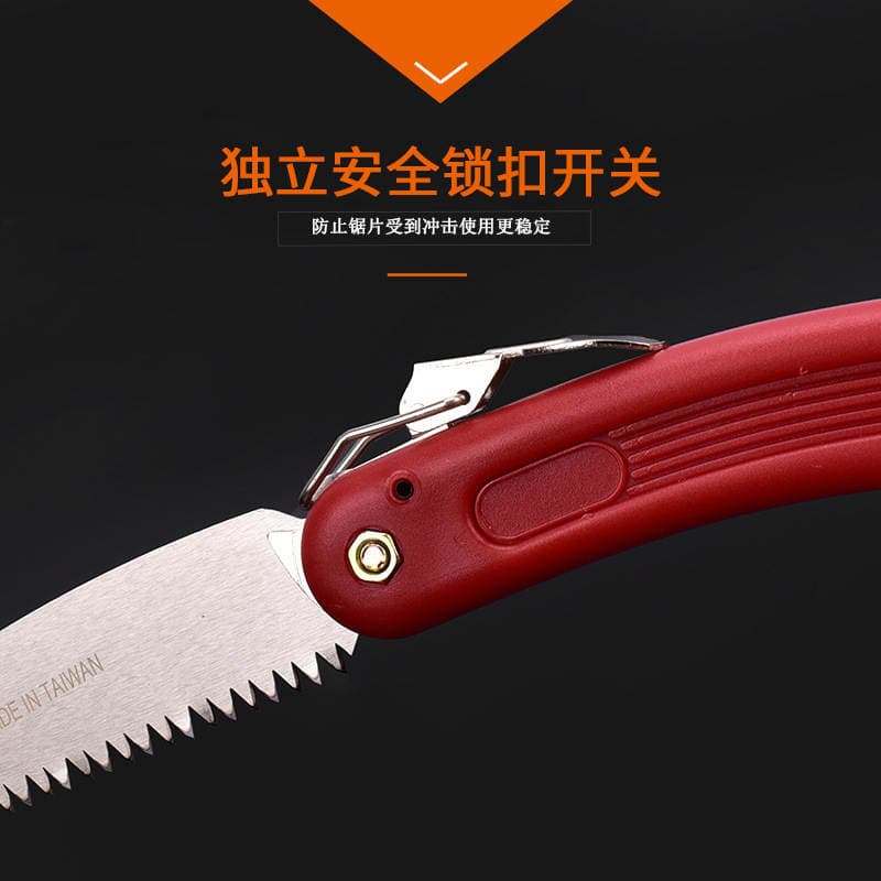 Lijin SK4 Tayvan 160 mm bağ, meyvə ağacları və budama üçün qatlanan əl mişarı 3