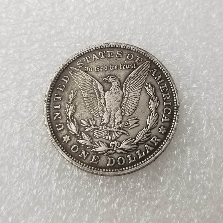 Antique Crafts Wanderer Silver Plated Coin Morgan Coin Copy Commemorative Coin Foreign Coin Coin #764 2