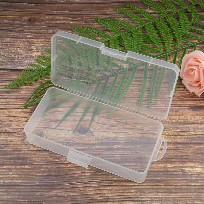 Kingston transparent plastic empty box cosmetics jewelry electric components packing box fishing gear fishhook storage box 1