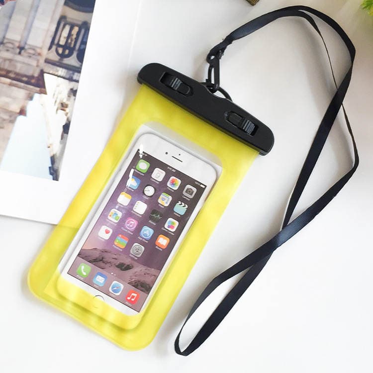 Factory Direct Supply Cartoon Waterproof Mobile Phone Bag Apple Mobile Phone Swimming Halter Bag Frame Waterproof Bag Wholesale Seal 2