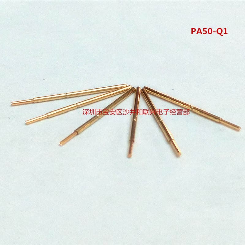 PA50-Q1 qızıl suyuna çəkilmiş dörd pəncəli yay zond, 0.68mm iynə, 0.9mm deşik üçün 3