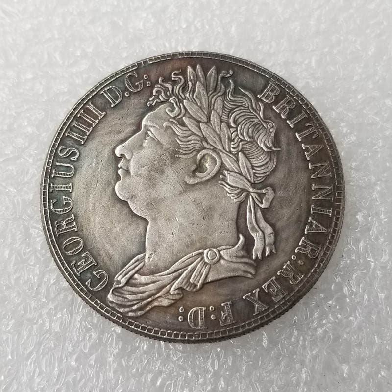 Antique Crafts 1830 Scottish Silver Plated Coin Copy Commemorative Coin Foreign Coin Coin #175 2