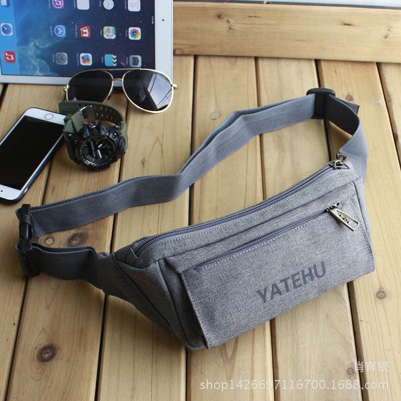 Ate Tiger Fashion Waterproof Oxford Cloth Casual Sports Fit Bag Men's Mobile Phone Small Change Satchel Women's Chest Bag 5