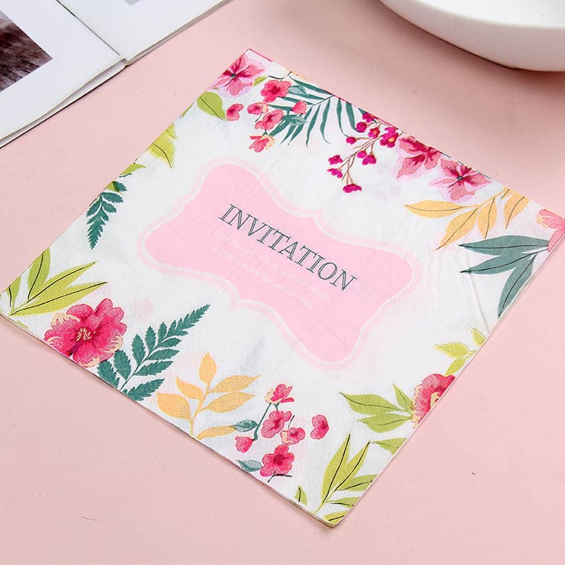 Household commercial fashion new napkin cartoon style multi-purpose napkin new creative printing tissue 2
