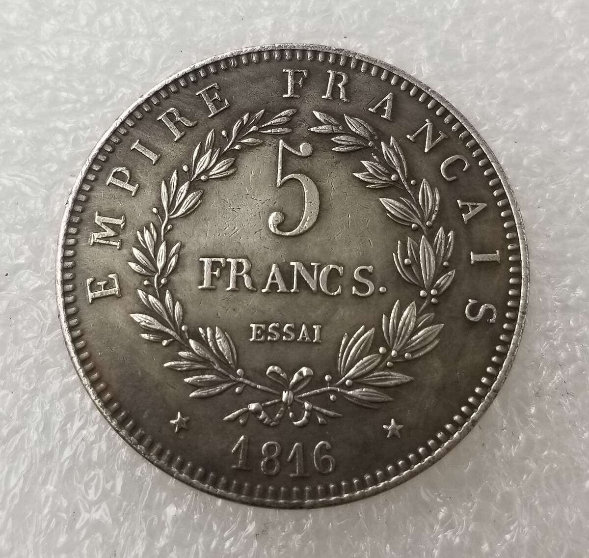Antik Fransız 1816 Replika Avropa Gümüş Dollar Sikkəsi #228 2