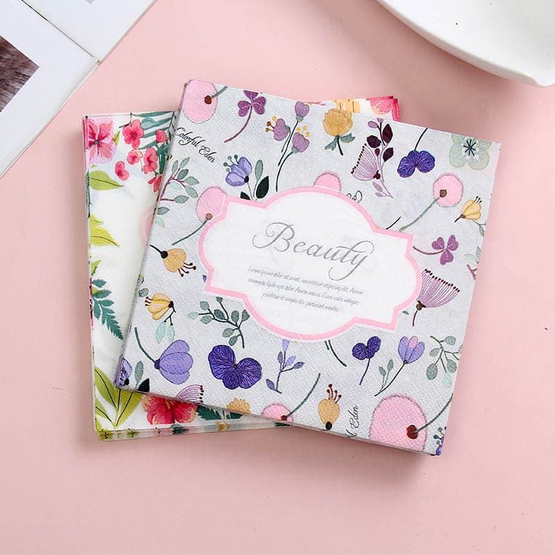 Household commercial fashion new napkin cartoon style multi-purpose napkin new creative printing tissue 4
